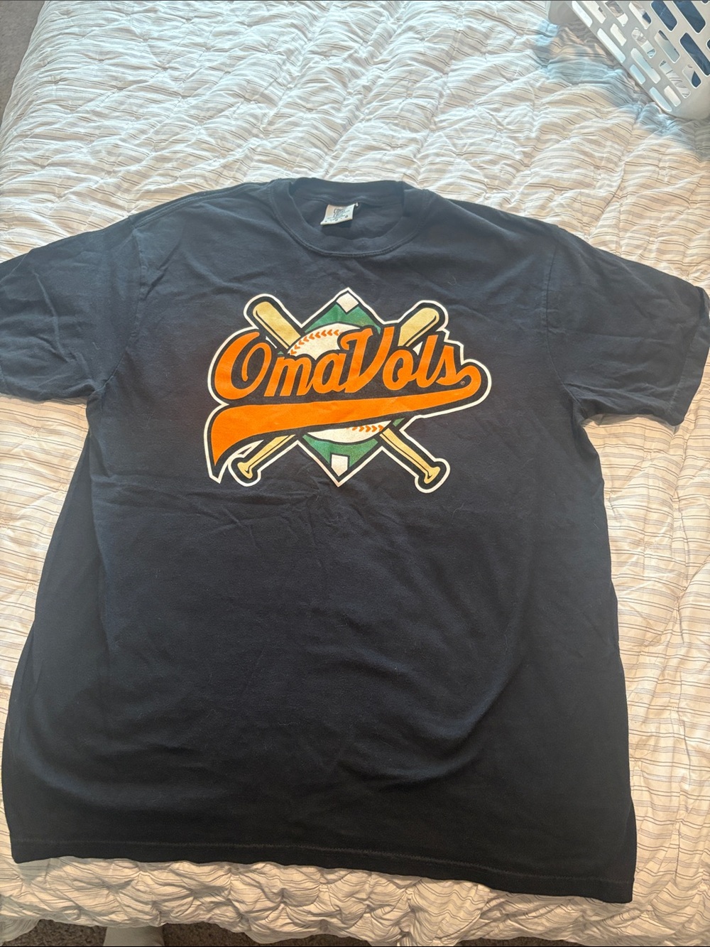 OmaVols Black Graphic Short-Sleeve Tee
Tennessee Vols Baseball